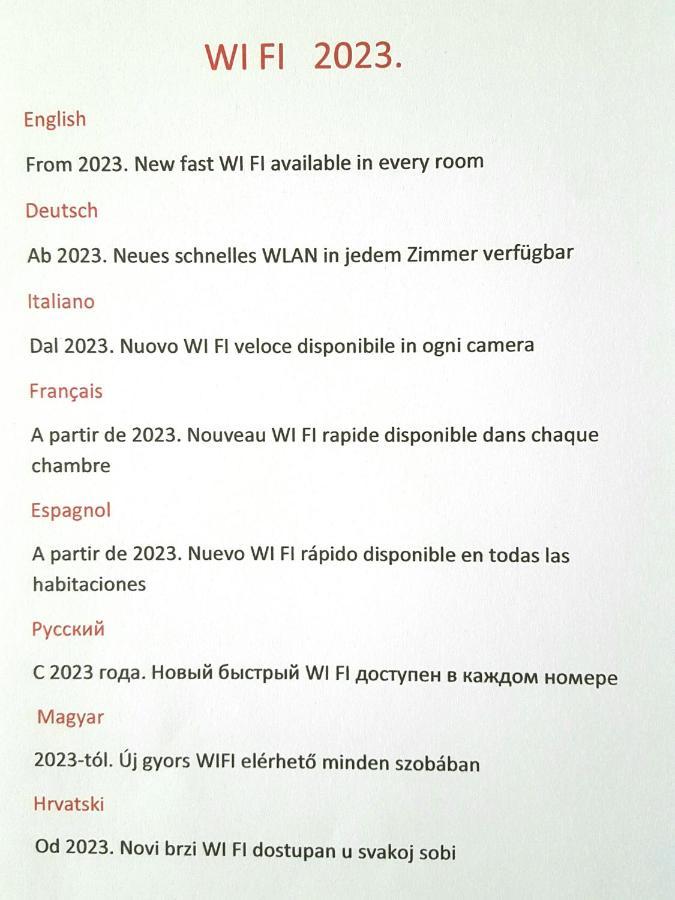 Rooms Josipa Rovinj Luaran gambar