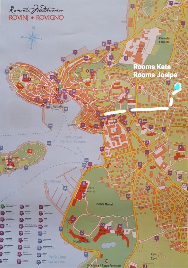 Rooms Josipa Rovinj Luaran gambar